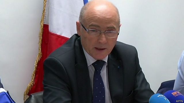 El fiscal francés Brice Robin
