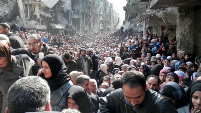Según cifras de Naciones Unidas cerca de 18.000 refugiados palestinos se encuentran dentro del lugar. (Foto de archivo).