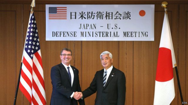 卡特 防卫指针修订将改变美日同盟形态 bbc news 中文