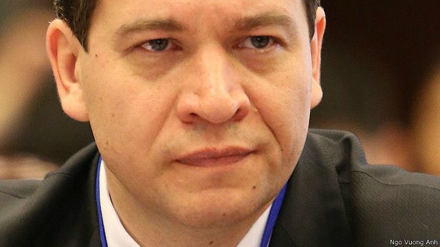 Giáo sư Vladimir Kolotov phụ trách nghiên cứu Viễn Đông ở Đại học Quốc gia St Petersburg