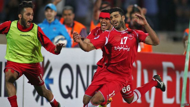 پرسپولیس در حضور صدهزارنفر از النصر انتقام گرفت Bbc News فارسی