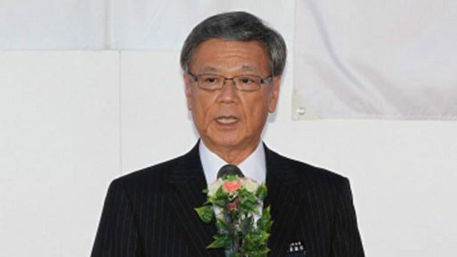 沖繩縣知事與日本政府糾紛中訪華 c News 中文