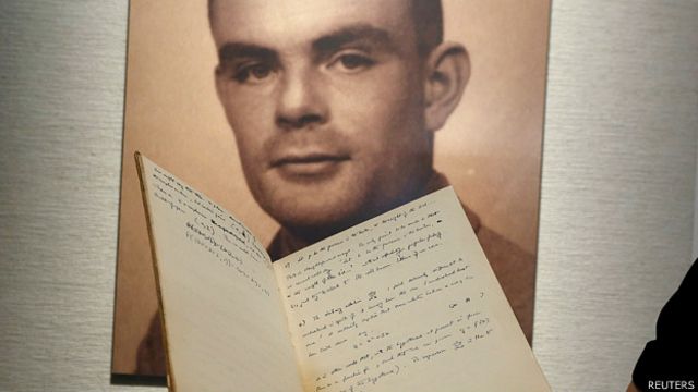 El manuscrito secreto de Alan Turing, el descifrador del Código Enigma -  BBC News Mundo
