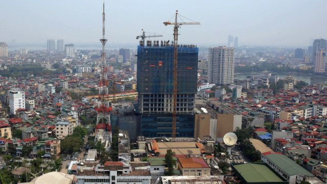 Torre de TV en Hanoi, Vietnam