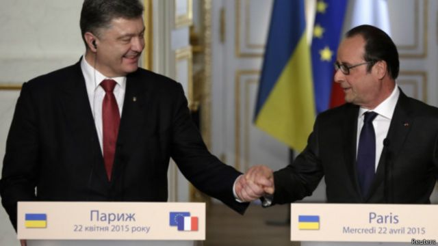 Hollande Poroshenko