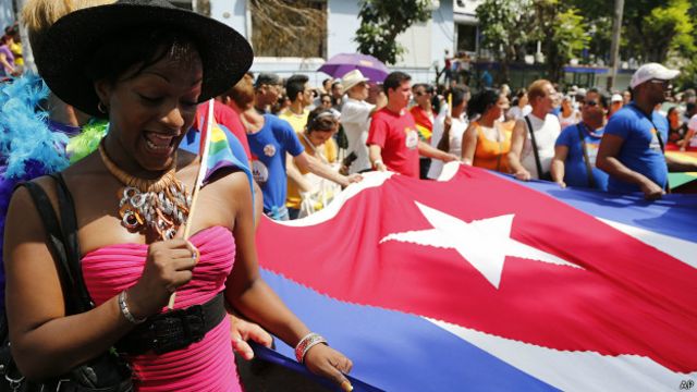 cuba, manifestación, orgullo gay, lgtb