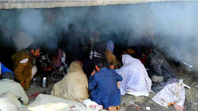 سونامی اعتیاد در افغانستان Bbc News فارسی