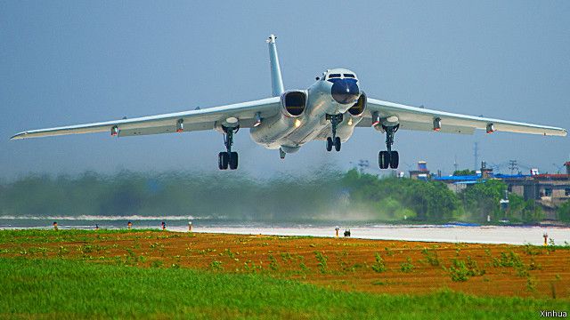 Năm 2015 Trung Quốc đã cho phi cơ ném bom bay qua eo biển Myako gần Okinawa của Nhật