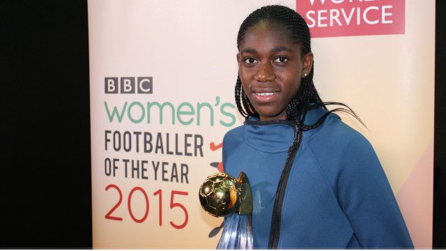 Asisat Oshoala ta ce ta yi murnar lashe kyautar