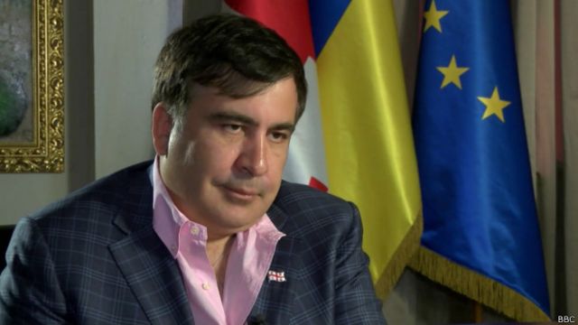 Михаил Саакашвили, губернатор Одесской области