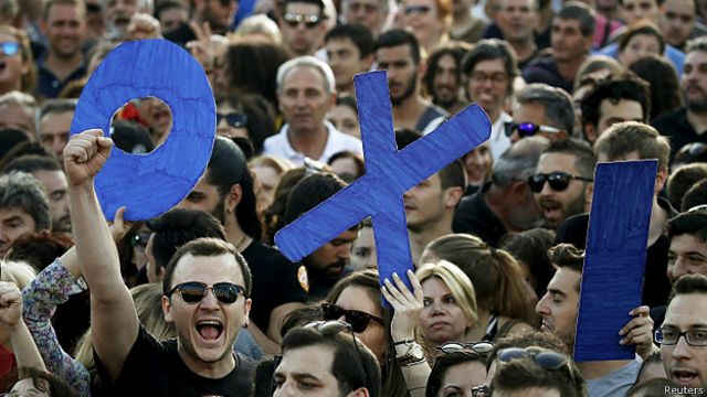 Массовые демонстрации в Афинах