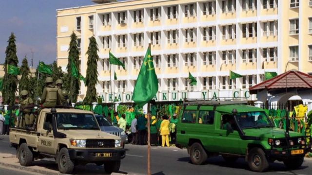 Moto wawaka chama tawala CCM Tanzania