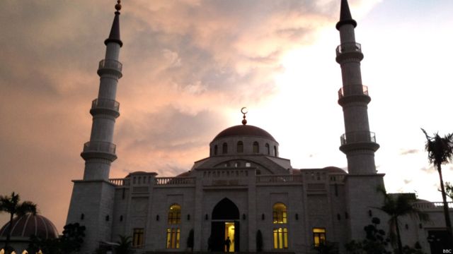 Arsitektur berbagai masjid di Asia Tenggara BBC News 