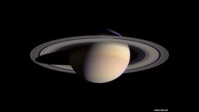 Saturn. NASA/ESA/AP