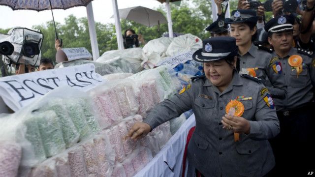 Jutaan pil yaba bernilai Rp2 triliun disita di Myanmar - BBC News Indonesia