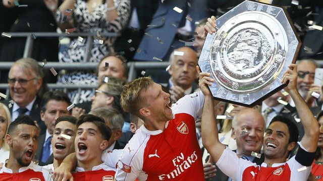 Arsenal Raih Trofi Community Shield Bbc News Indonesia