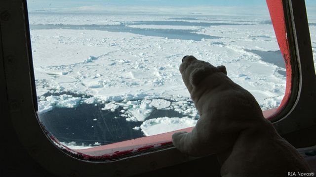 Капитанский мостик атомного ледокола "Ямал"