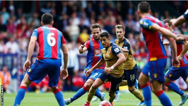 Alexis Sanchez yatangiye umukino bwa mbere kuva yava mu marushanwa y'igikombe cya Copa America