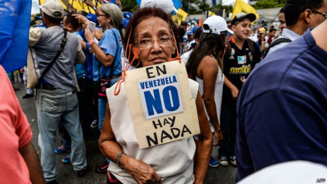 Opositora venezolana
