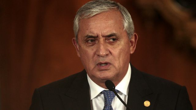 Otto Pérez Molina anunció su dimisión después de que el Congreso le retirara la inmunidad para poder ser juzgado como un ciudadano ordinario.
