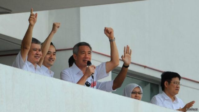 新加坡大选 执政党 取得压倒性胜利 c News 中文
