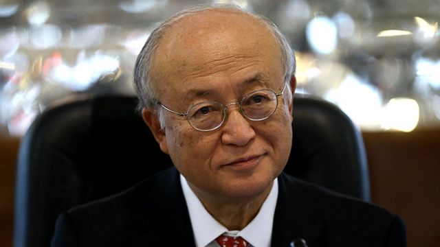یوکیا آمانو در سفری یک روزه به تهران رفته است