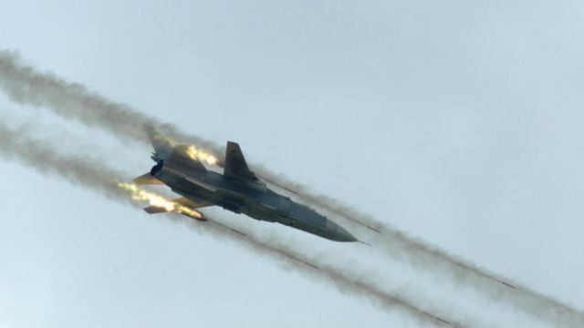 Фронтовой бомбардировщик СУ-24