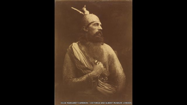 "Кончина короля Артура". Фото Джулии Маргарет Кэмероню 1874 год.