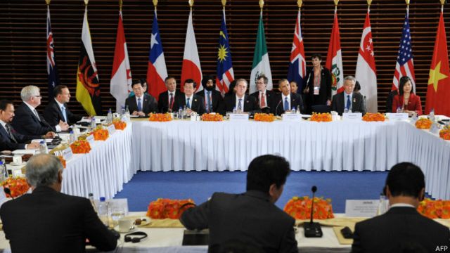12个国家达成跨太平洋伙伴关系协定 Bbc News 中文