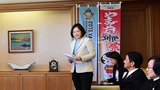 日媒 安倍晋三可能与蔡英文非正式接触 Bbc News 中文