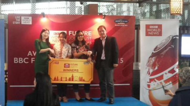 BBC Future Journalist Award 2015