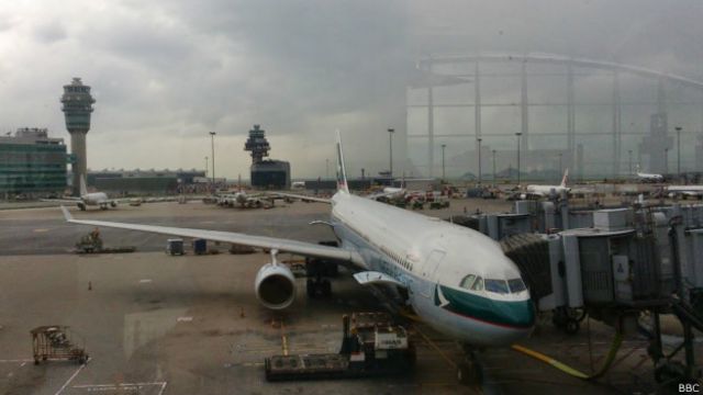香港機場檔案相片