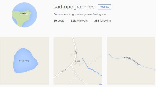 Conta de Instagram coleciona lugares com nomes 'tristes'; veja sete - BBC  News Brasil