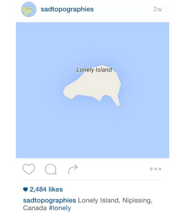 Conta de Instagram coleciona lugares com nomes 'tristes'; veja