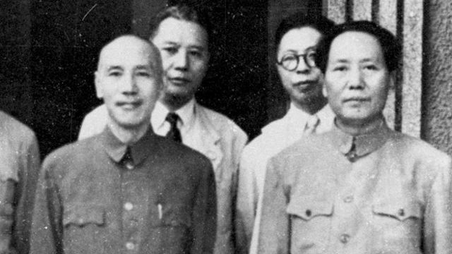 Chiang Kai-shek y Mao