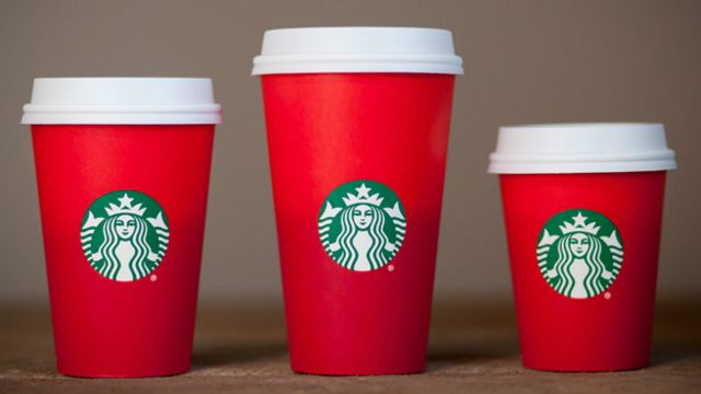 Los 13 vasos de Starbucks con diseño especial para la Navidad