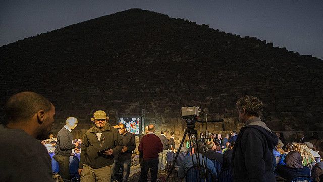 Вчені роблять термальну карту стін пірамід в Гізі