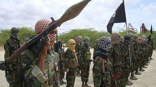 Combatientes de Al Shabaab 