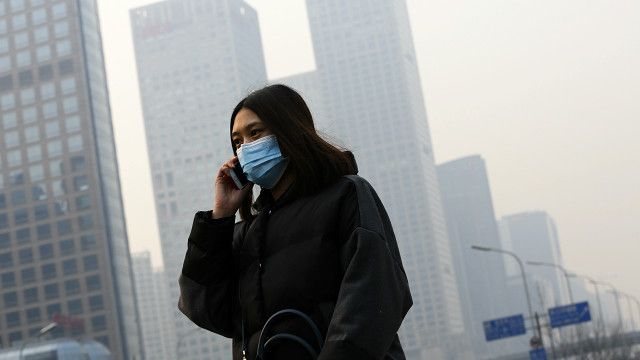 這是北京市首次啟動空氣重污染紅色預警。