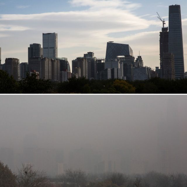 Impactantes Fotos De Pekín En Alerta Roja Por La Fuerte Contaminación Bbc News Mundo 6239