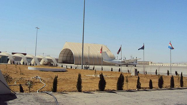 شورشیان در یک مکتب در نزدیکی فرودگاه قندهار جابجا شده اند