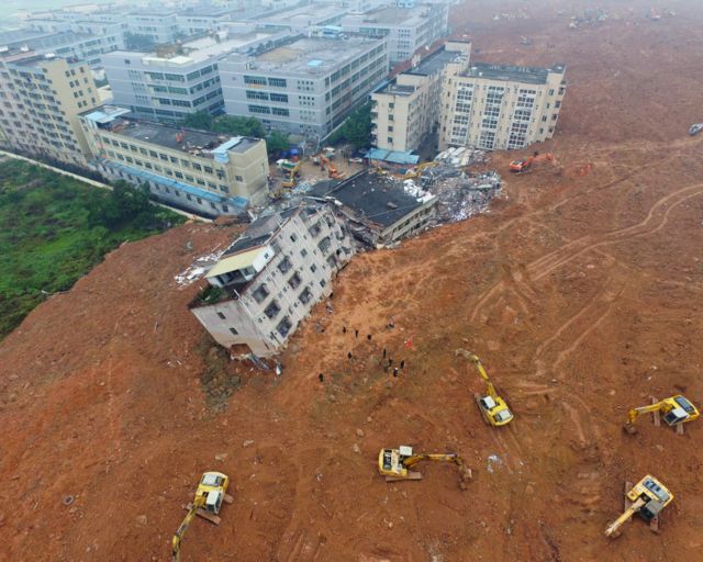 中国地质专家:深圳堆土滑坡事故罕见 BBC News 中文