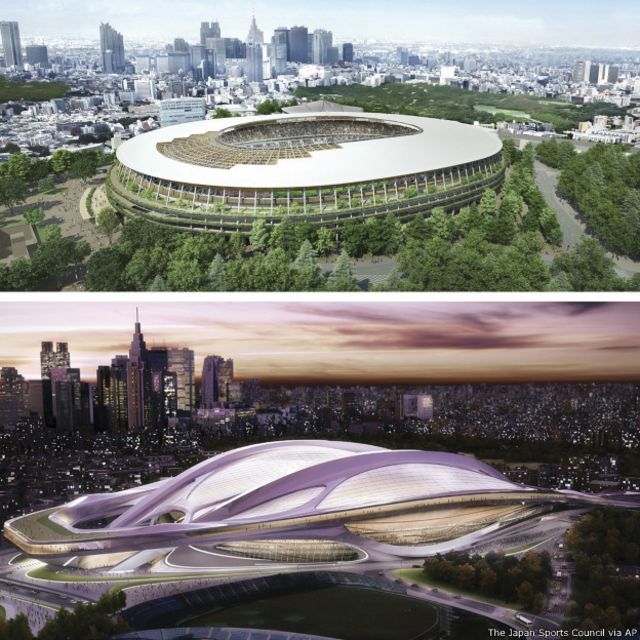 日本决定年东京奥运主赛场设计案 c News 中文