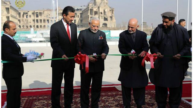 عکس ساختمان جدید پارلمان افغانستان Bbc News فارسی