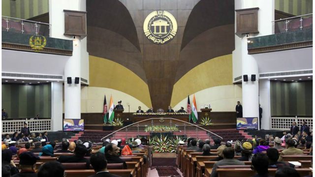 عکس ساختمان جدید پارلمان افغانستان Bbc News فارسی