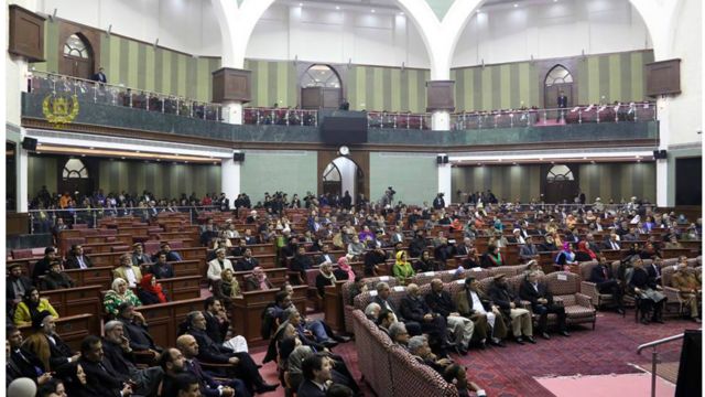 عکس ساختمان جدید پارلمان افغانستان Bbc News فارسی