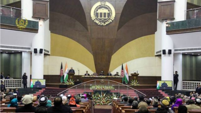 عکس ساختمان جدید پارلمان افغانستان Bbc News فارسی