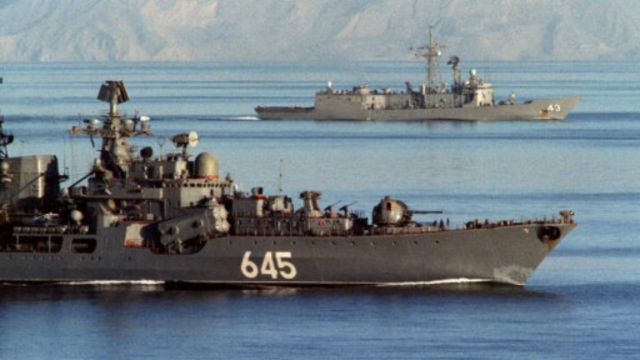 شوروی هم ناوهای جنگی خود را به خلیج فارس فرستاد