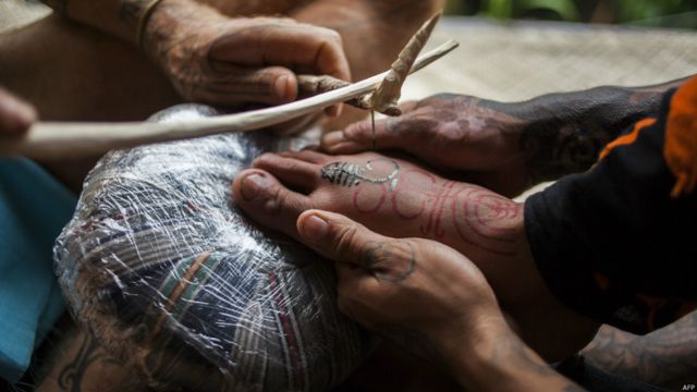 Festival tato  tradisional Indonesia di Yogyakarta BBC 