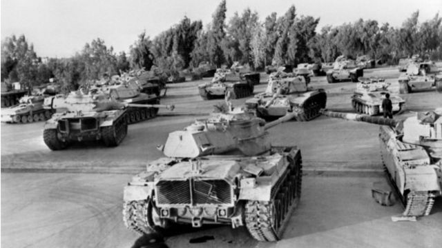 iran iraq war tank battles